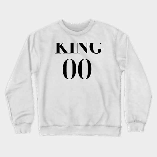 king Crewneck Sweatshirt by Gwynlee